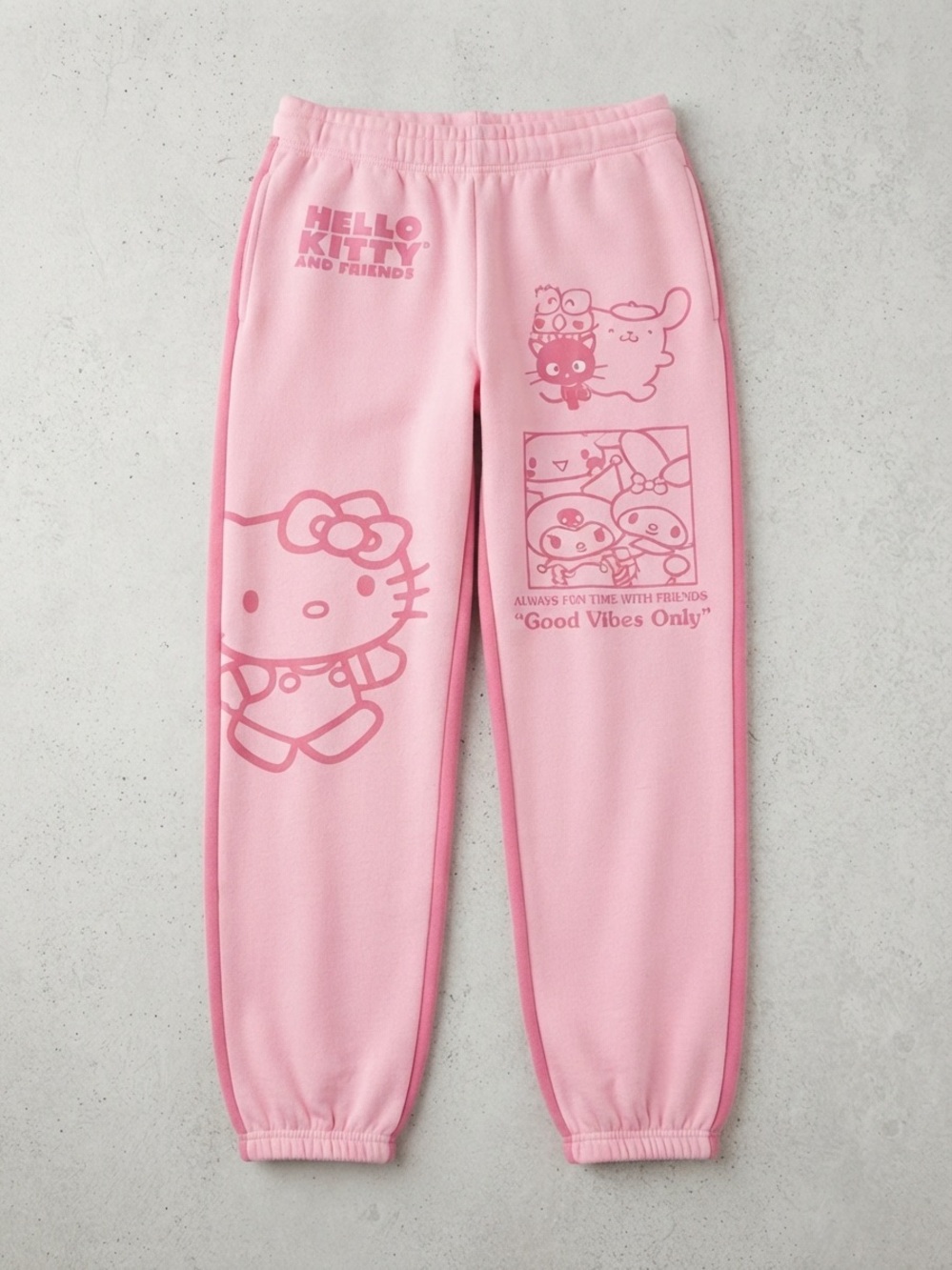 Sanrio Pink Hello Kitty & Friends Joggers